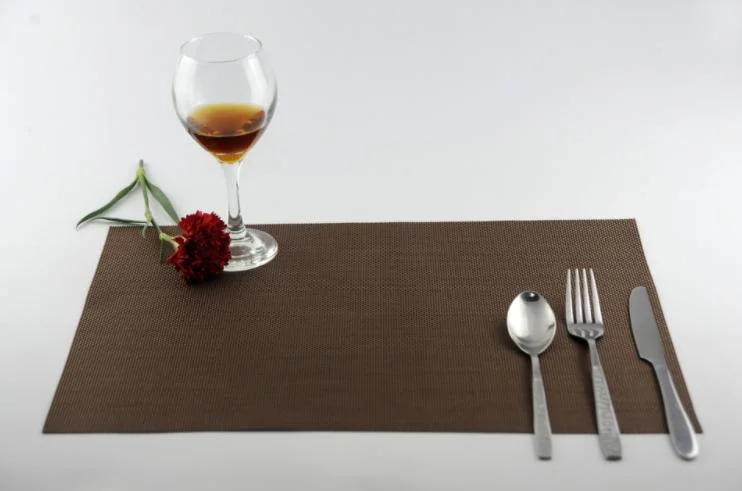 PVC Thermal Insulation Table Mat Washable Tablecloth Coaster